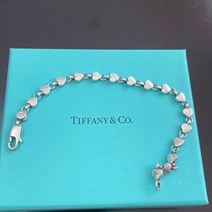 Authentic Tiffany & co heart bracelet